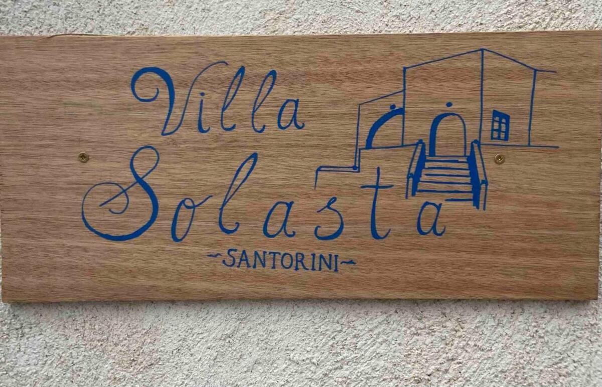 Akrotírion Villa Solasta #1 With Jacuzzi In Santorini מראה חיצוני תמונה